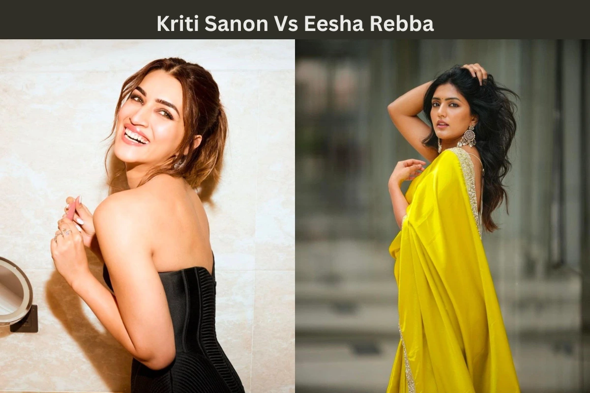 hello-telugu-heroine-gallery-Kriti Sanon Vs Eesha Rebba